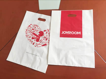 水性油墨印刷的塑料包裝袋成品展示